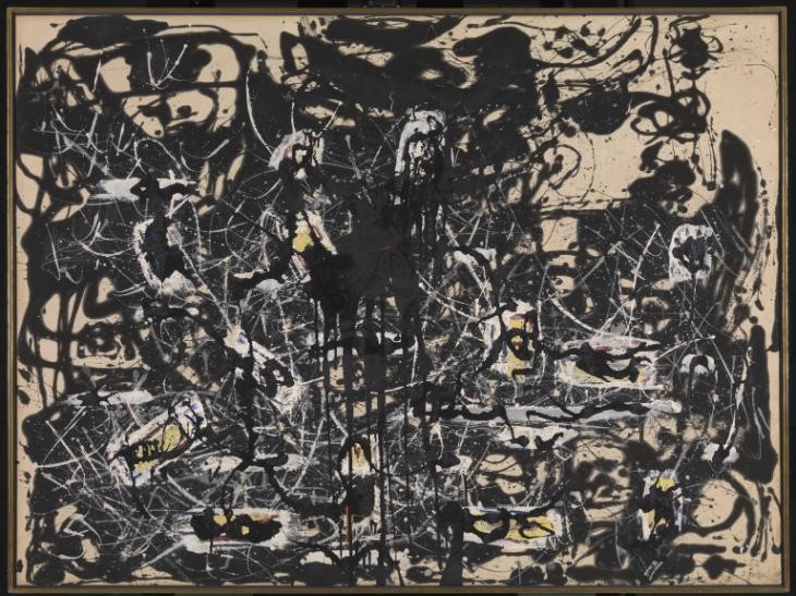 Jackson Pollock, Yellow Islands, 1952.