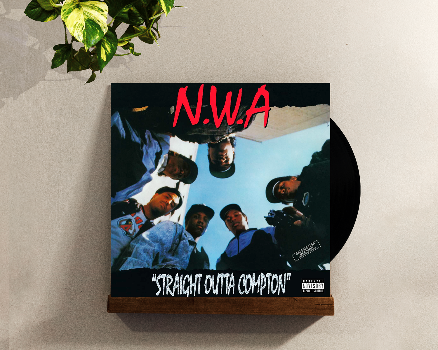 Straight Outta Compton - NWA - My Record Collection - Vinyl